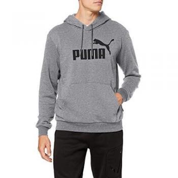 PUMA Sudadera con Capucha Essentials, Hombre, Gris (Medium Gray Heather), L