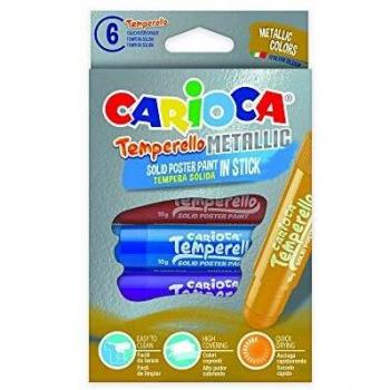 Feutres de Peinture Métallique Temperello 6 sticks
