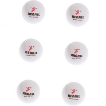 Kit Jeu Intérieur : 6 Balles de Tennis de Table PVC 40 mm