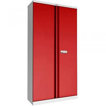 Phoenix Safe Co. Red Steel Office Storage Cabinet