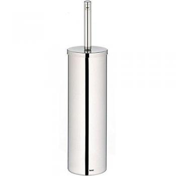 Intense KELA WC‑System – Silber, 8,5 × 8,5 × 39 cm (Edelstahl)