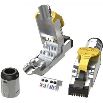 High‑Speed Cat‑8 Network Terminals – HDBaseT Easy Jack, 12 Count