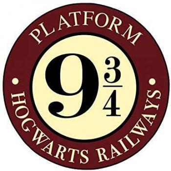 Alfombra Harry Potter Plataforma 9 3/4 80 cm