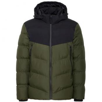 Chaqueta Aislante BLEND Verde Oscuro y Negro