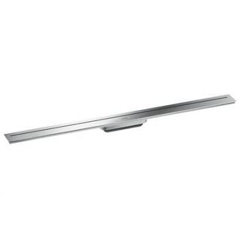 Hansgrohe Drain Duschrinne 1000mm, Edelstahl Optik, frei im Raum