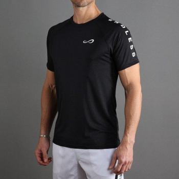 Camiseta de Hombre Manga Corta Feisty Iconic Negra Endless
