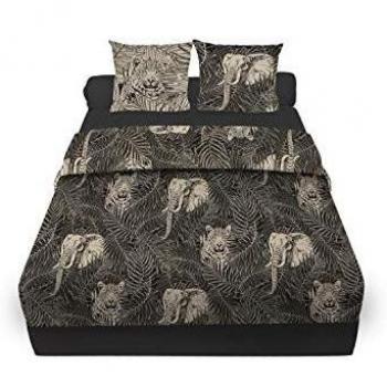 Drap de Nuit Safari – Gris Coton, 240x300 cm