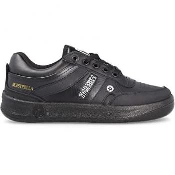 Sneakers Paredes Estrella in Pelle Nera EU 45