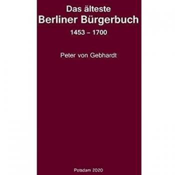 Das älteste Berliner Bürgerbuch 1453