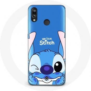 Coque Huawei P20 Lite motif Stitch mignon bleu