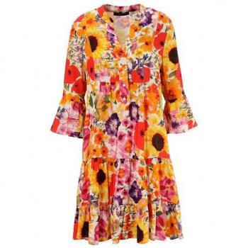 Buntes Aniston Tunik – Wolle und Viskose, kniefrei