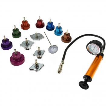 GEKO Automotive Tool – Kühlsystem‑Drucktester, 14‑teiliger Satz