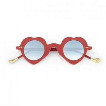 Eyepetizer Diciassette C.W-27F Rote Damen Sonnenbrillen für den Sommer
