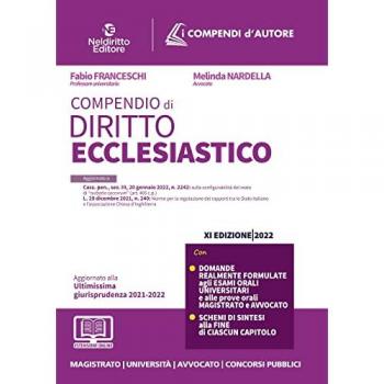 Compendio di diritto ecclesiastico Fabio Franceschi