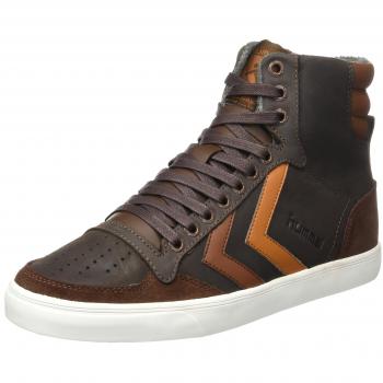 Zapatillas Altas Hummel Slimmer Stadil Duo Oiled High, Unisex, Marrón