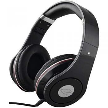 Casque circum-aural avec fil Esperanza EH141K Noir