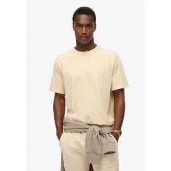 Camiseta de Algodón Superdry Beige