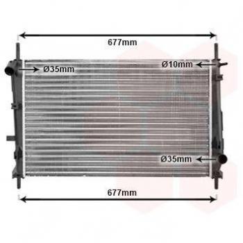 CoolMaster 18002185 Engine Radiator