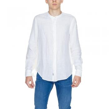 White Linen Long Sleeve Shirt – XL, Blauer Collection