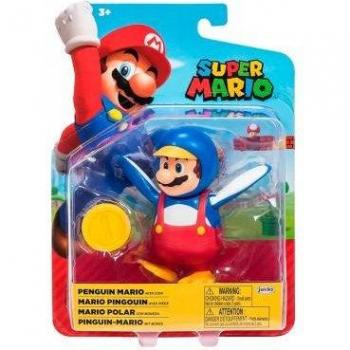 Super Mario 10‑cm Penguin Action Model