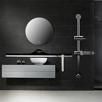 Alluminio Ducha BML®: Soffione Montante, Staffe Regolabili, Jabonera in Acciaio Inox – Con Spedizione Gratuita