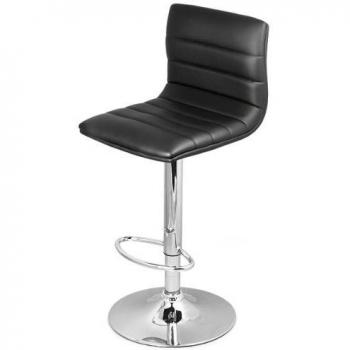 Black Ridge Café Stools – Faux Leather Set (2)