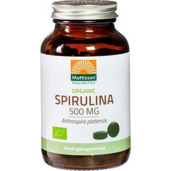 Spirulina 500 mg 240 tabletten van Mattisson