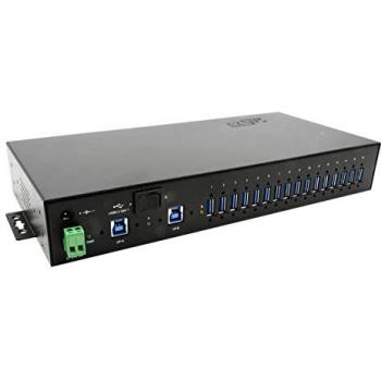 EXSYS Hub di interfaccia USB 3.2 Gen 1 EX-1526HMVS Type-B 5000 Mbit/s Nero