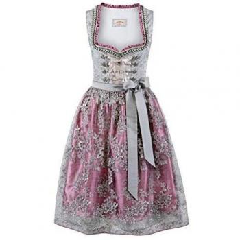 Special Event Dirndl Nicole – Grau/Bordeaux, 32