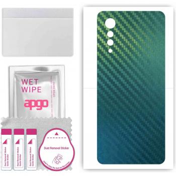 LG Velvet 5G UW Carbon Pattern Sticker