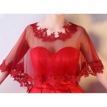 Autumn Blue Lace Wrap for Women