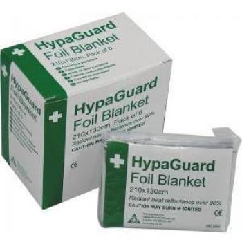 HypaGuard Foil Blanket 210cm x 130cm (Pack 6)