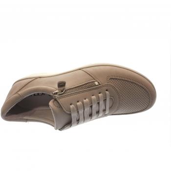 LONGO Damen Schnuerschuhe Beq.bis25mm-Abs/Keil 1009310 beige