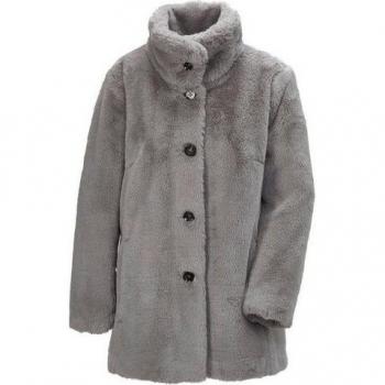 Manteau stylé en fourrure synthétique