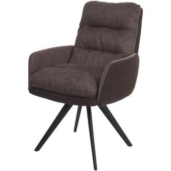 MCW-G66 Drehstuhl für Esszimmer, weiche Polsterung