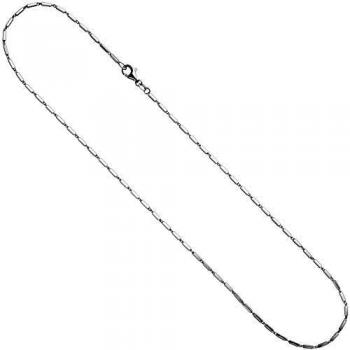Halskette aus 925 Silber Gliederkette 1,4 mm Länge 50 cm Karabinerverschluss