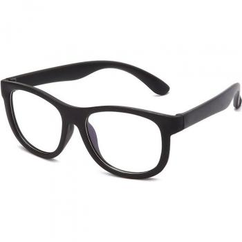 Gafas para niños, lentes redondas, material TR90, antiluz azul, diseño novedoso