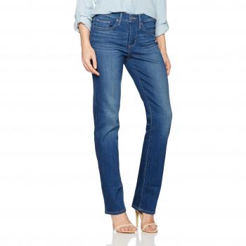 Levi's 314 Shaping Straight, Jeans Mujer, Azul, Talla 29/32