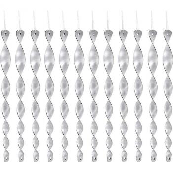 Bird Frighten Reflective Deterrent Sticks (Pack of 12)