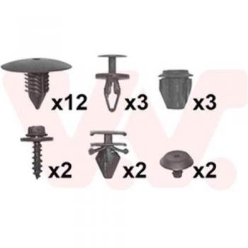 Van Wezel Mud Shield Mounting Kit 4377796