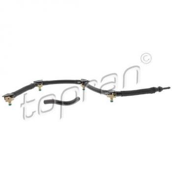 Tuyau flexible de fuite de carburant TOPRAN 119 130 avec joints pour Volkswagen et Audi