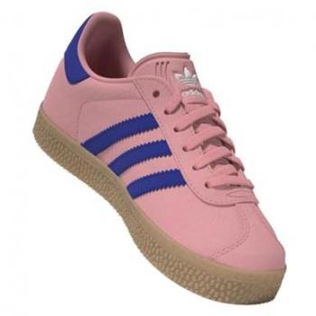 Adidas Gazelle Sneakers Unisex Rosa Camoscio Taglia 32