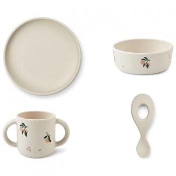 Set in silicone Vivi 4 pezzi pesca/mix conchiglie marine