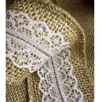 Vintage Lace and Hessian Ribbon