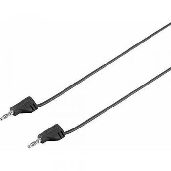 VOLTCRAFT MSB-200 Black Banana Jack Lead