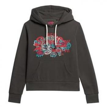 Damen Hoodie Superdry Vintage Tokyo Design