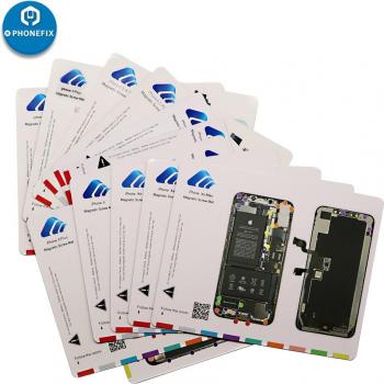 Plaque de réparation magnétique pour iPhone X, Xs, XsMax, 8, 8P, 7, 6, 6S