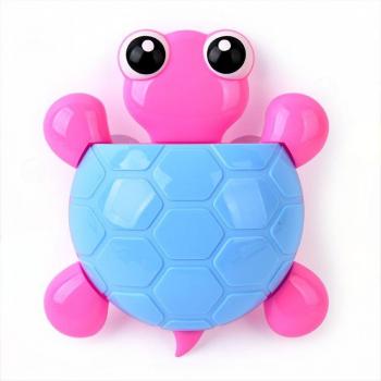 Porte-brosse à dents murale Turtle avec crochets d'aspiration