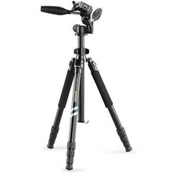 Cullmann MUNDO 525M OT35 Stativ mit 3-Wege-Kopf schwarz