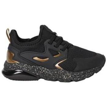 Next Black/Gold Standard Fit (M) Elastic Lace Trainers – Männer